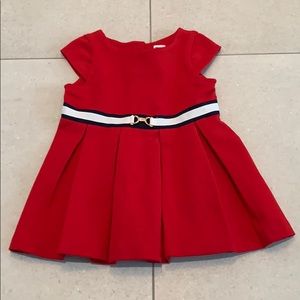 Red Janie and Jack dress, 6/12mo